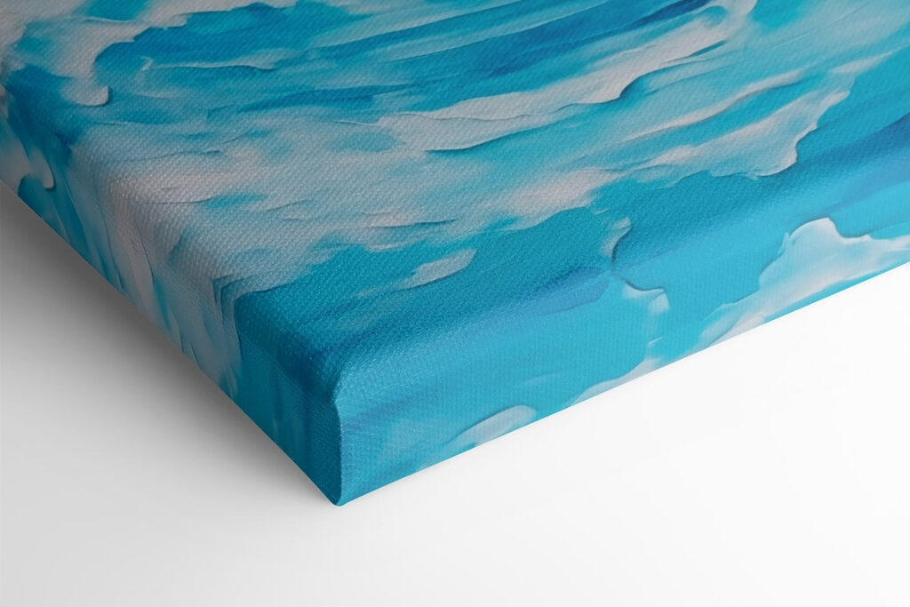 Blue and white swirl Blue and white swirl