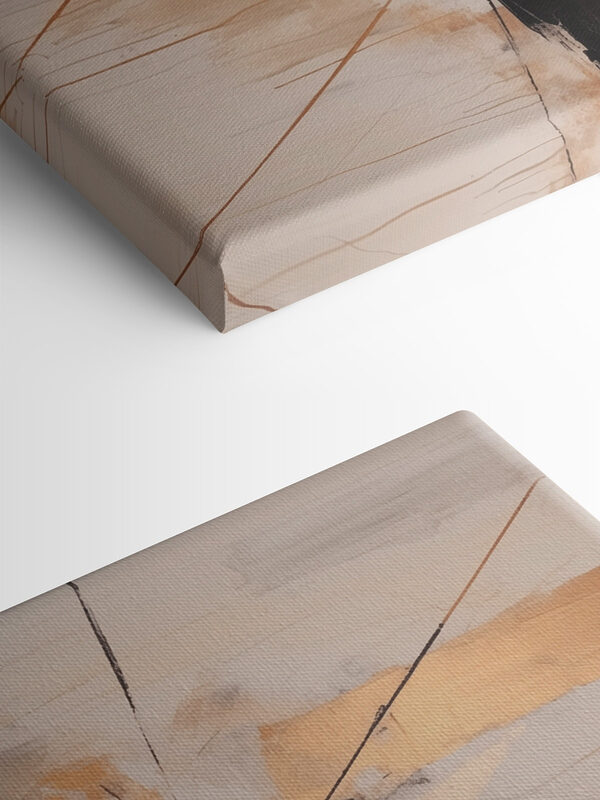 Abstract lines in elegant harmony