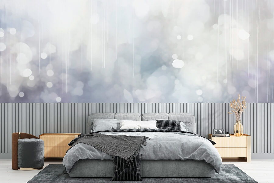Blurry image of a white background Blurry image of a white background