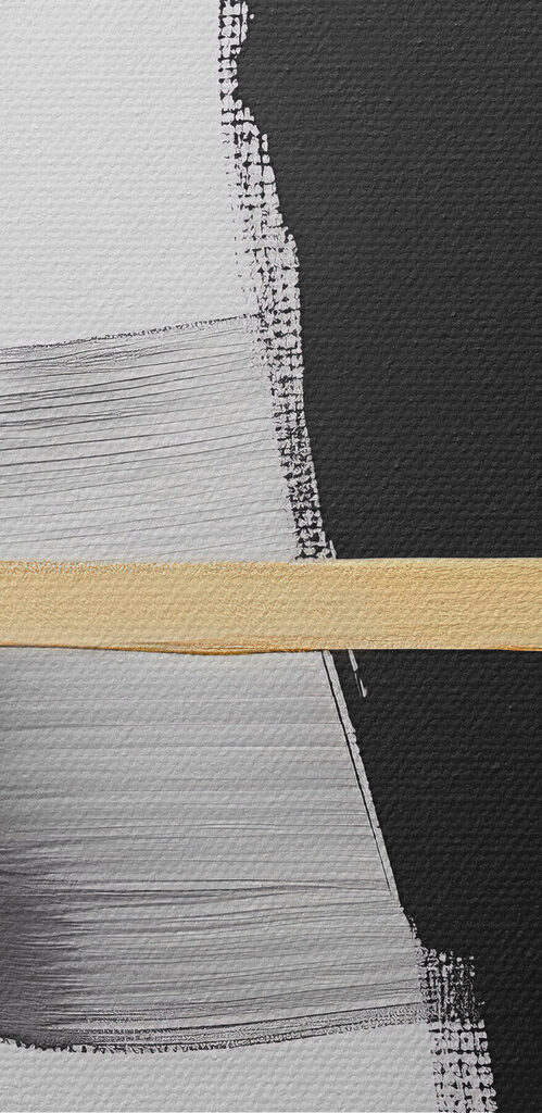 Black and white painting