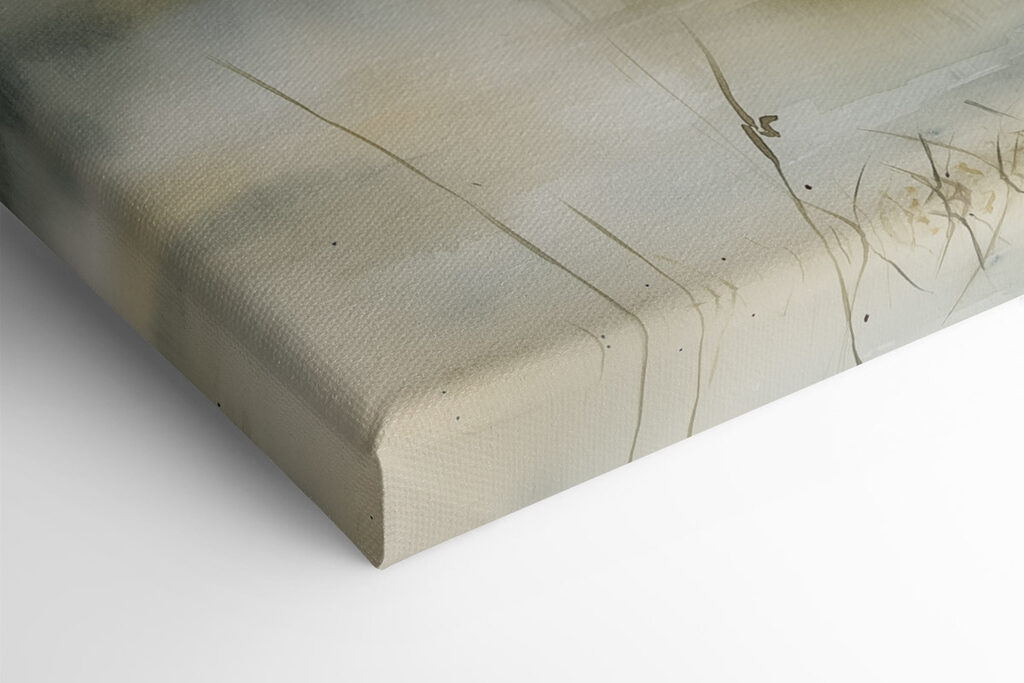 Watercolor painting of geese in a pond Watercolor painting of geese in a pond