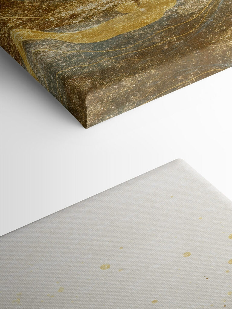 Flowing abstract colors and organic shapes