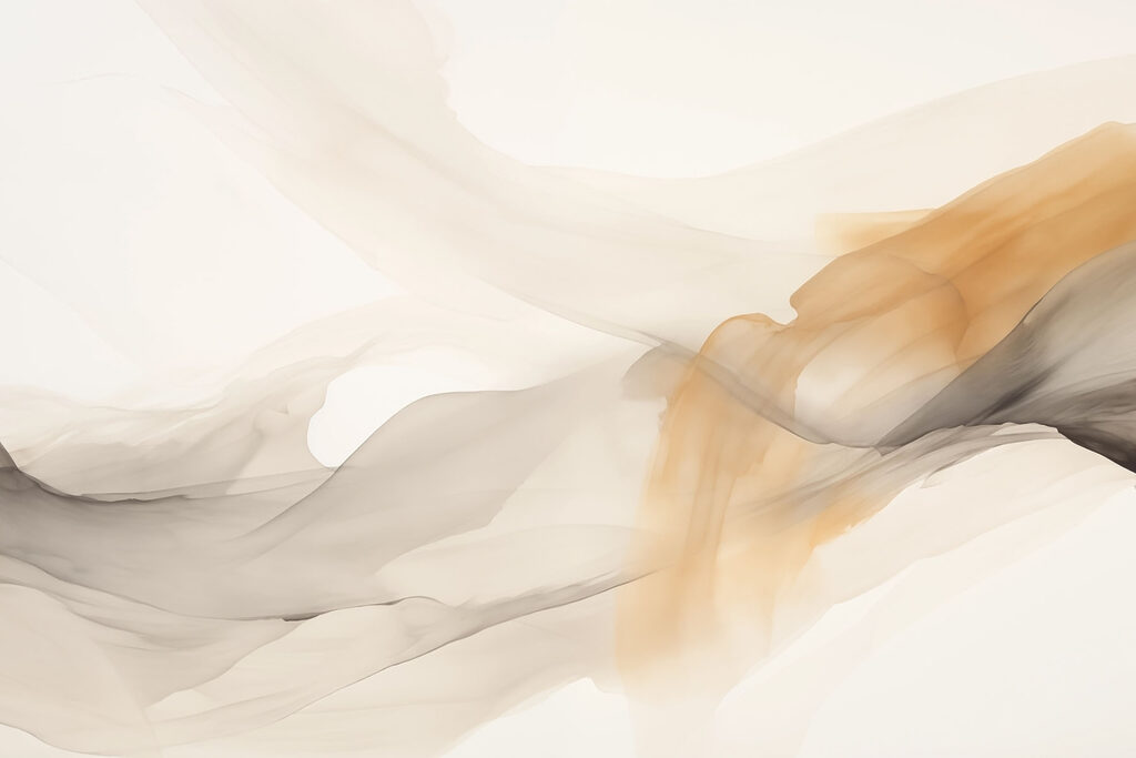 Soft hues dance across the canvas