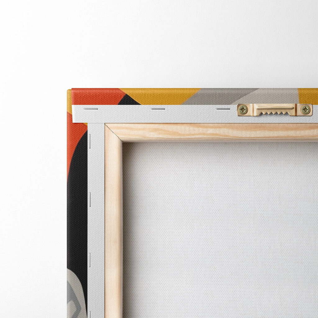 Painting of a woman's face