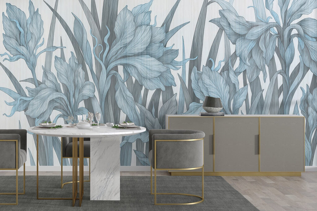 Delicate blooms in tranquil hues Delicate blooms in tranquil hues