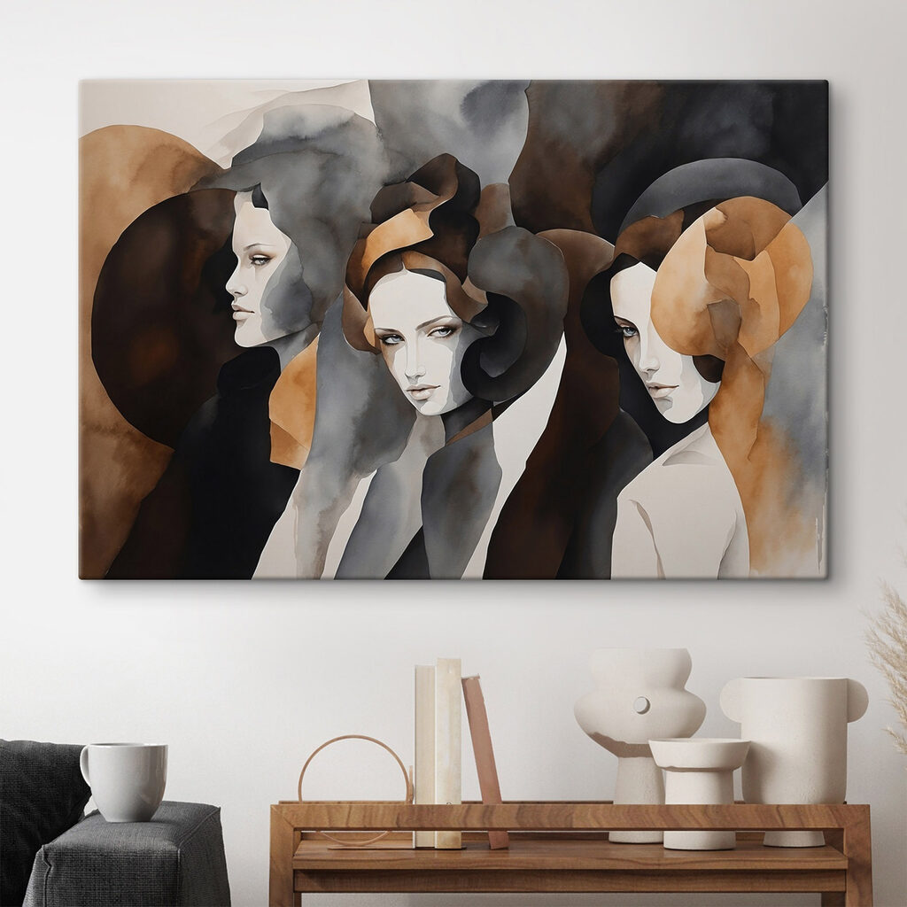 Group of women with different colors