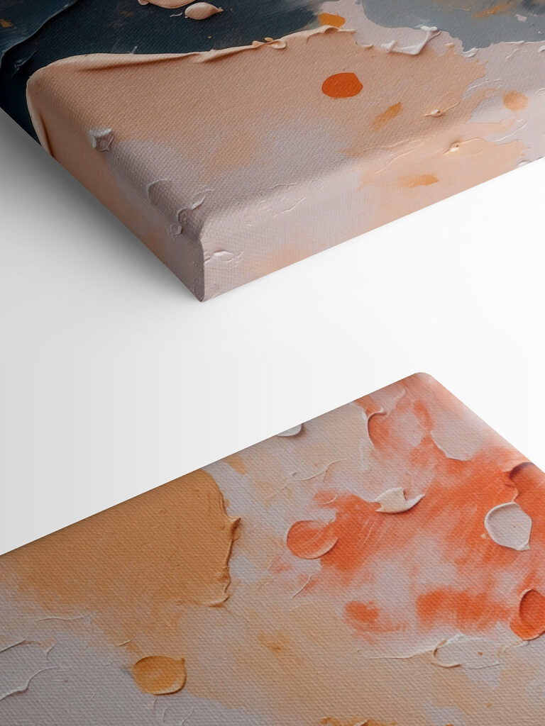 Artistic textures in warm tones