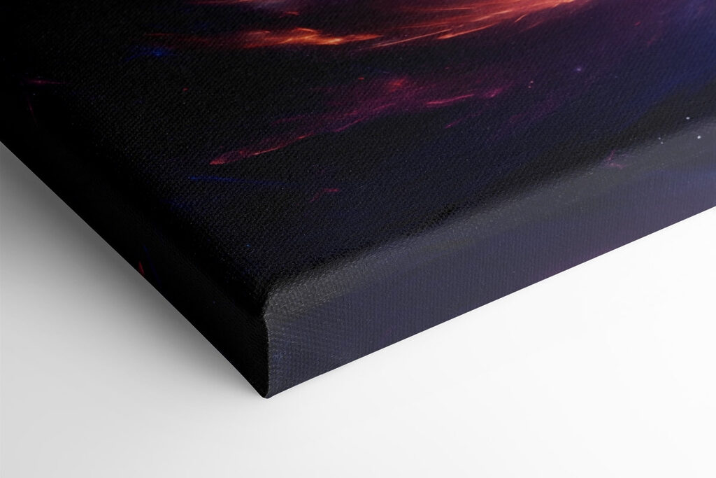 Colorful swirl of light in space Colorful swirl of light in space