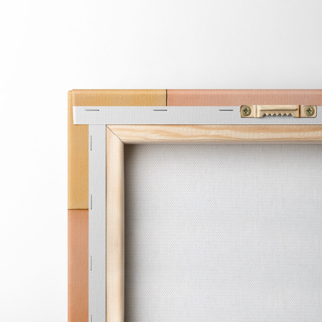 Wall of colorful tiles