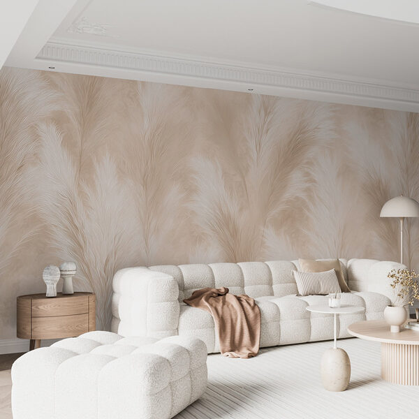 Soft textures in warm tones