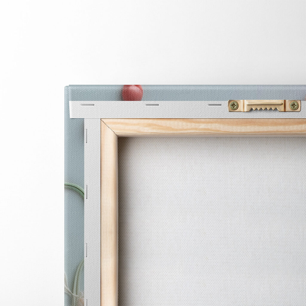 Group of flowers on a white surface