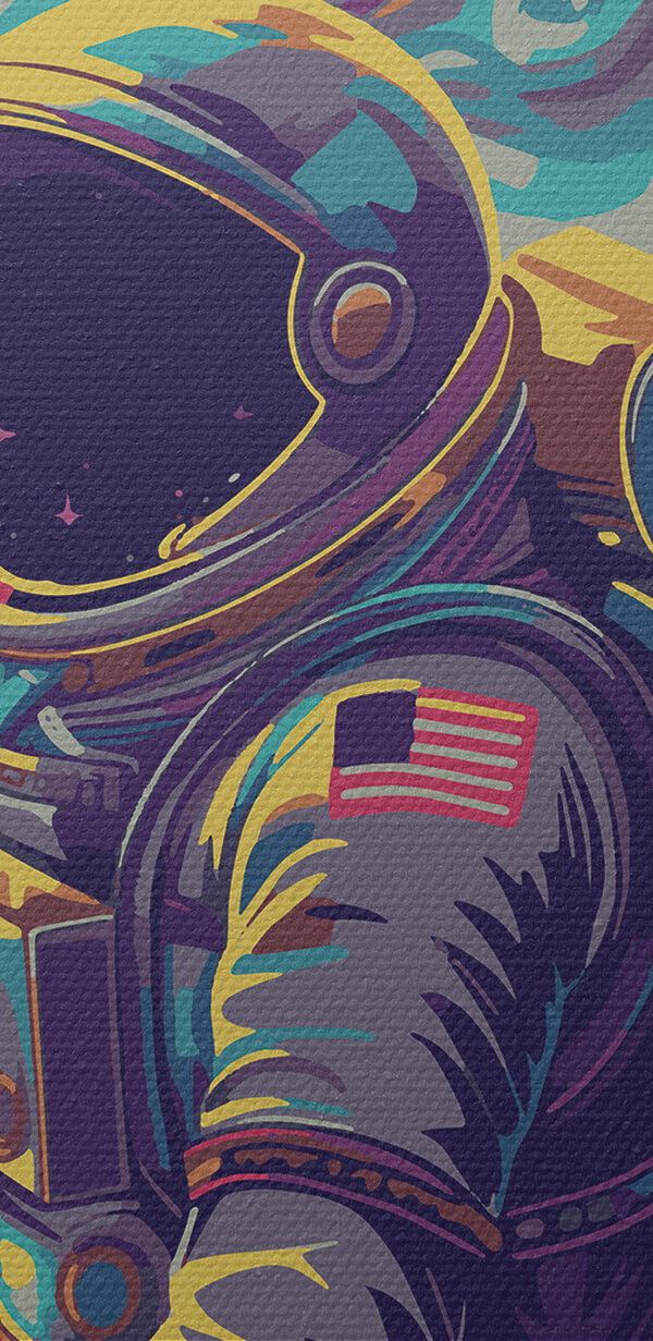 Astronauta w kosmosie Astronauta w kosmosie