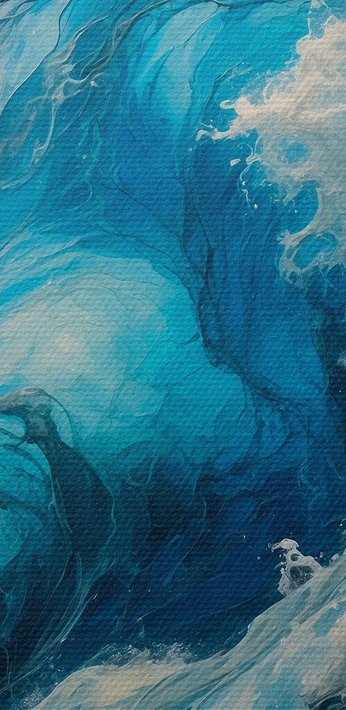 Large wave in the ocean