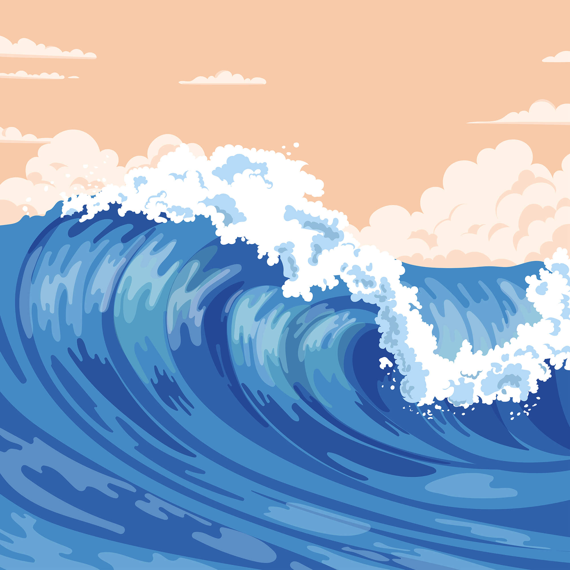 t00043p - Duża fala ze spienionymi falami - tegory