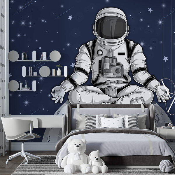 Astronauta siedzący na Księżycu Astronauta siedzący na Księżycu