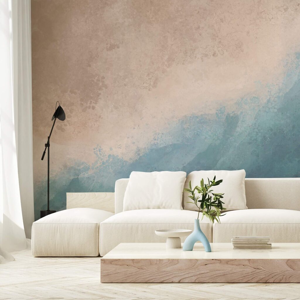 Niebieska i biała woda