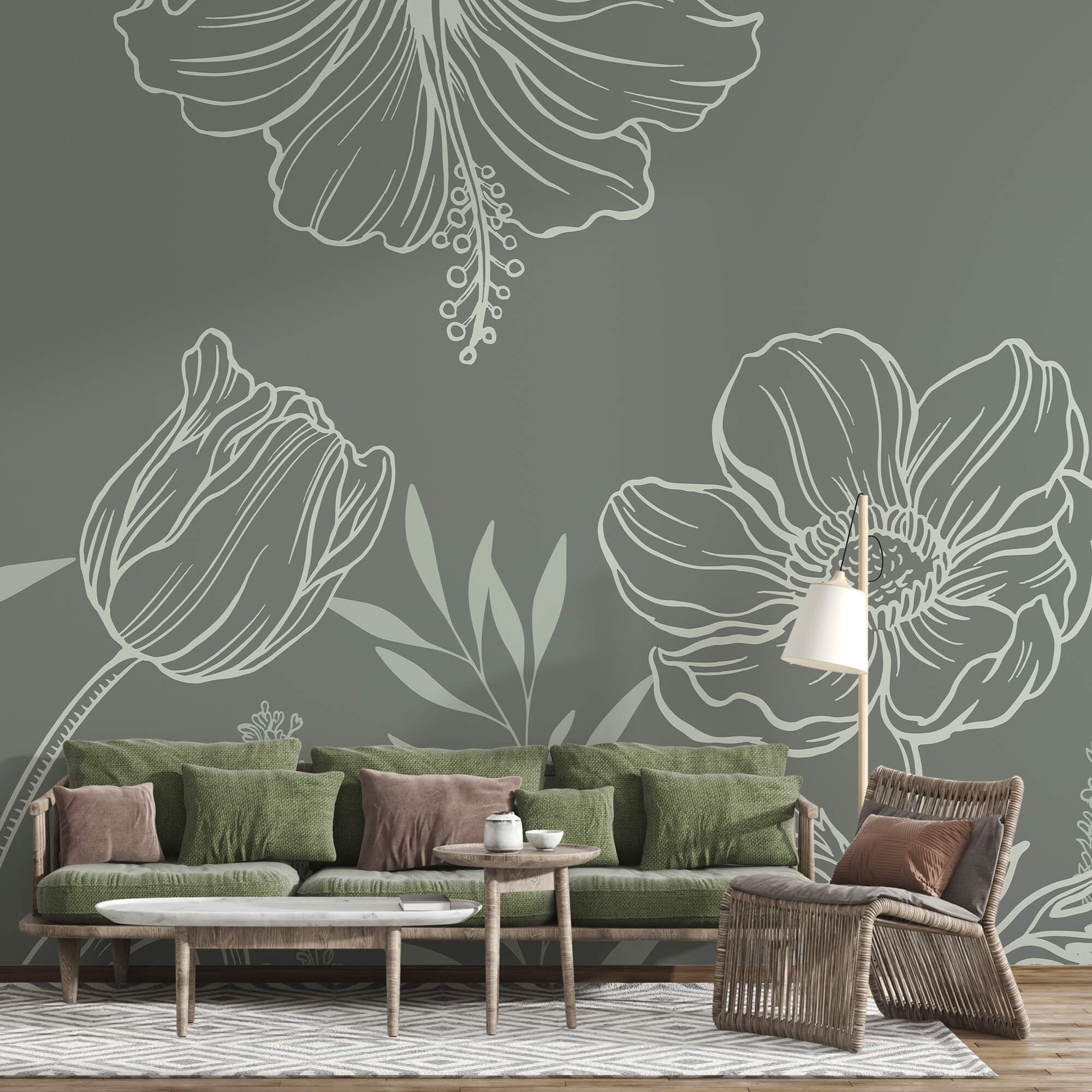 Delikatne kwiaty na stonowanym tle Delikatne kwiaty na stonowanym tle