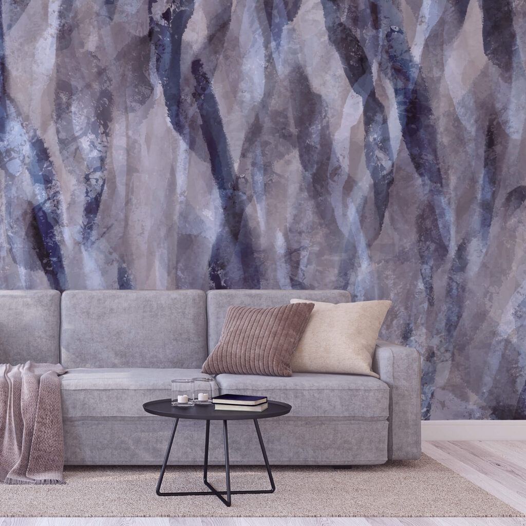 Wirujące fale miękkich odcieni kolorów