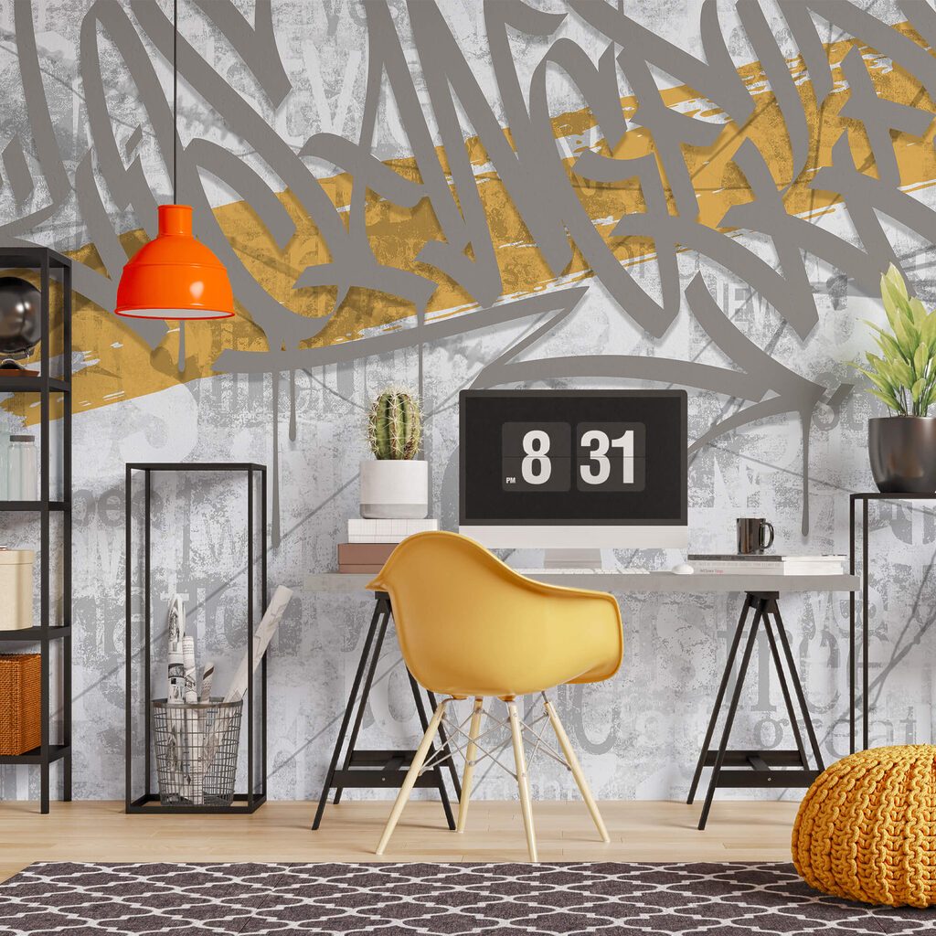 Graffiti na ścianie