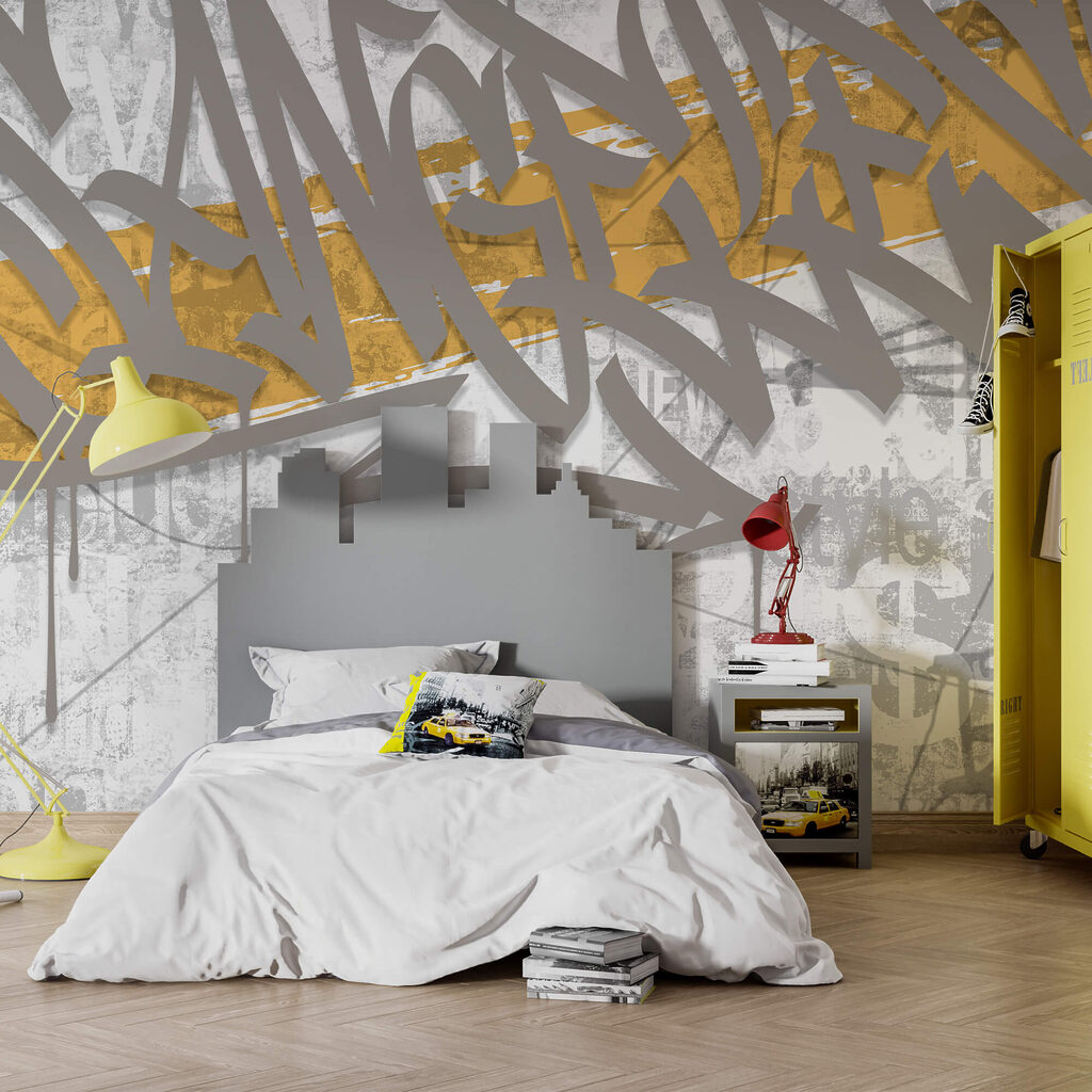 Graffiti na ścianie