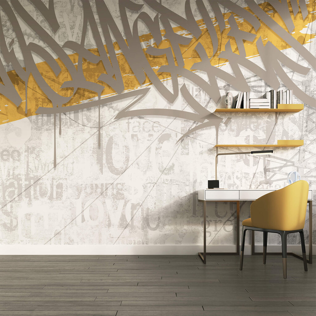 Graffiti na ścianie