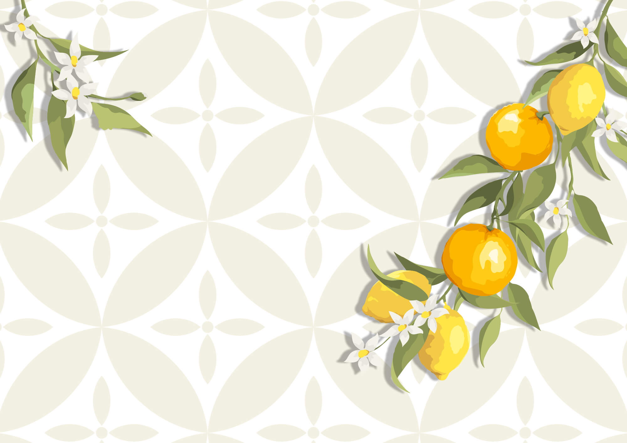 Yellow fruit on a branch