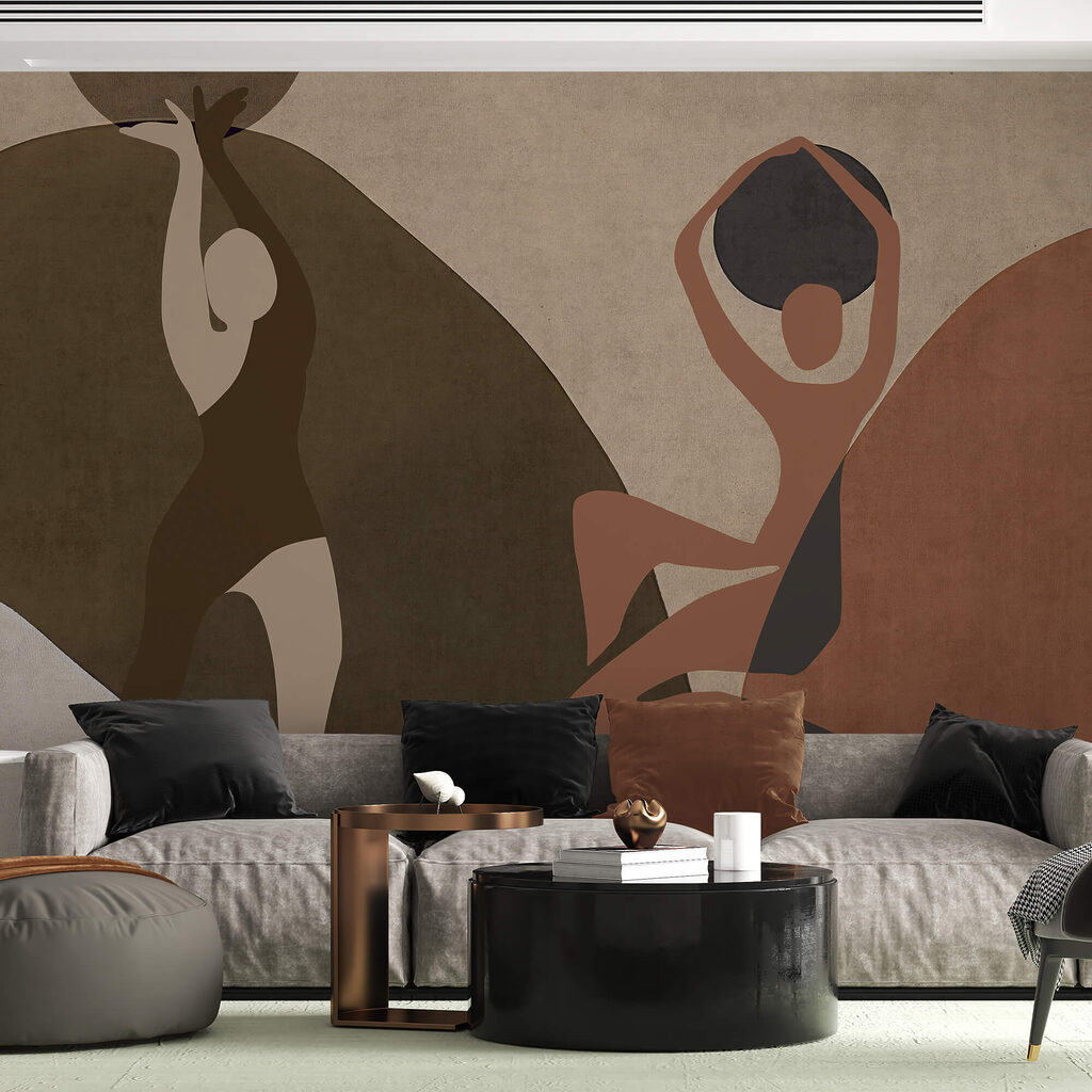 Obraz przedstawiający parę kobiet