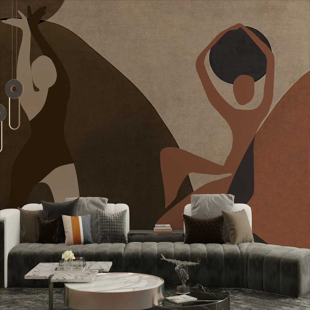 Obraz przedstawiający parę kobiet