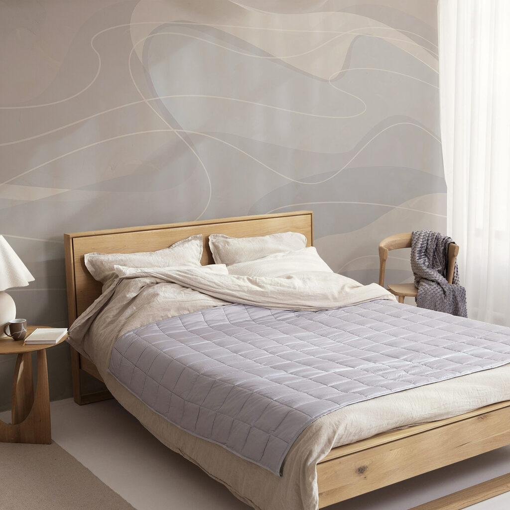 Białe i szare tło z liniami