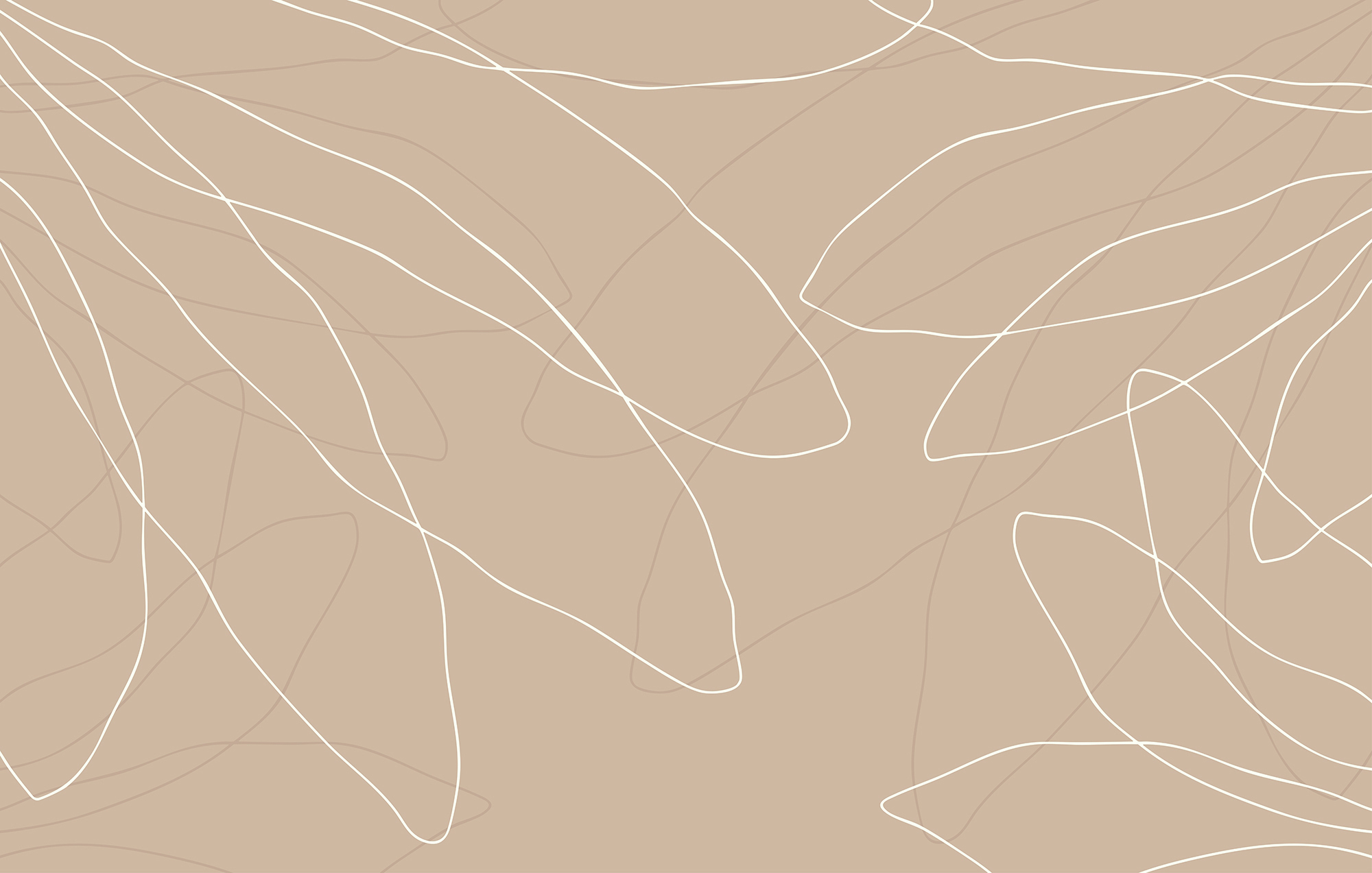 Brown and white background with lines