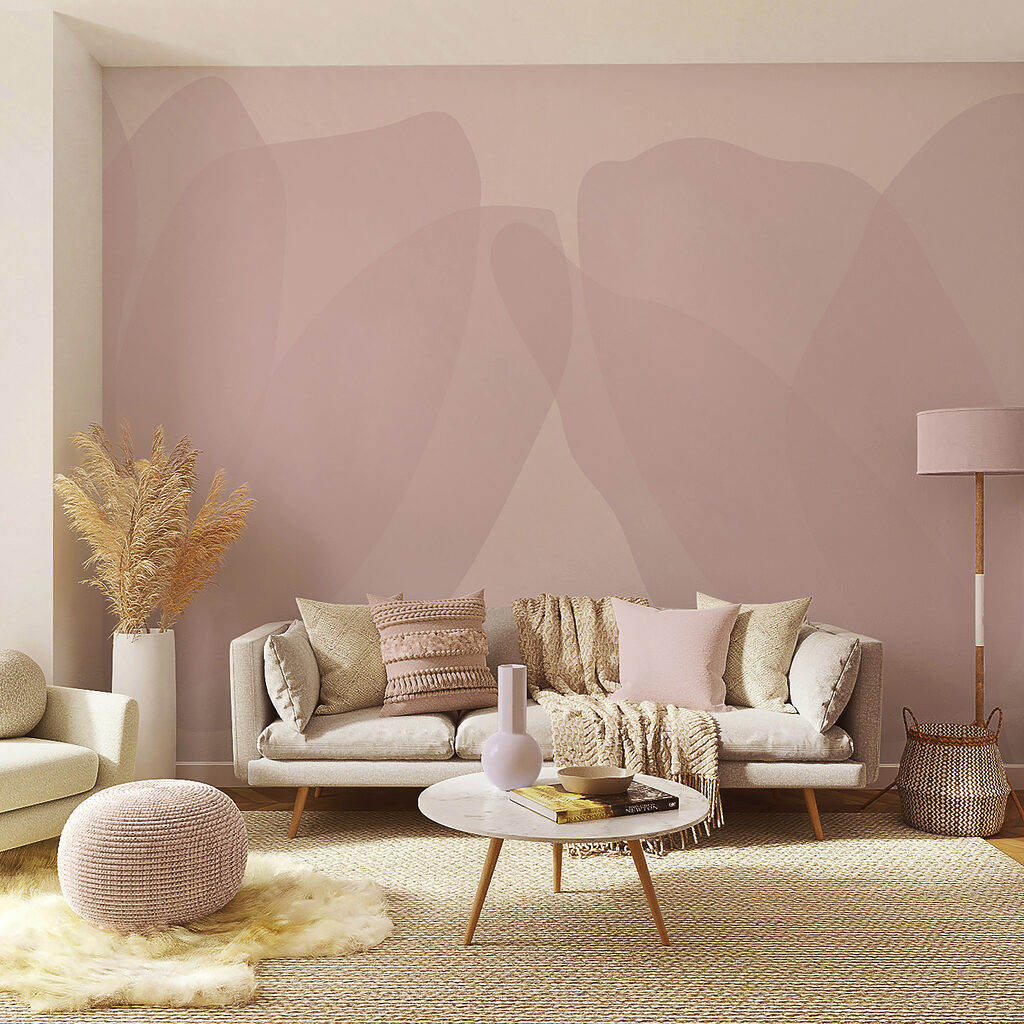 Różowe i białe tło