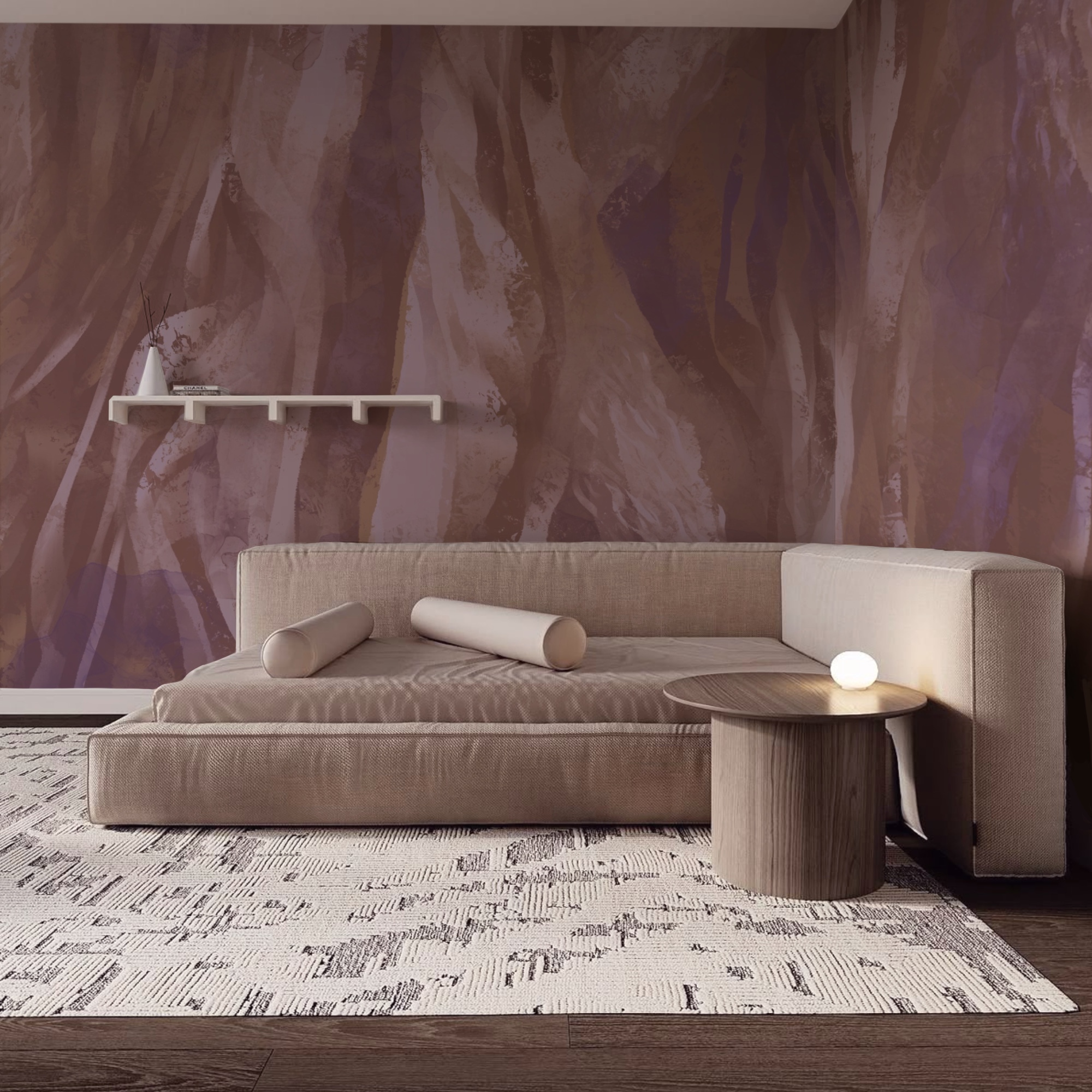 Płynne kolory w delikatnych odcieniach