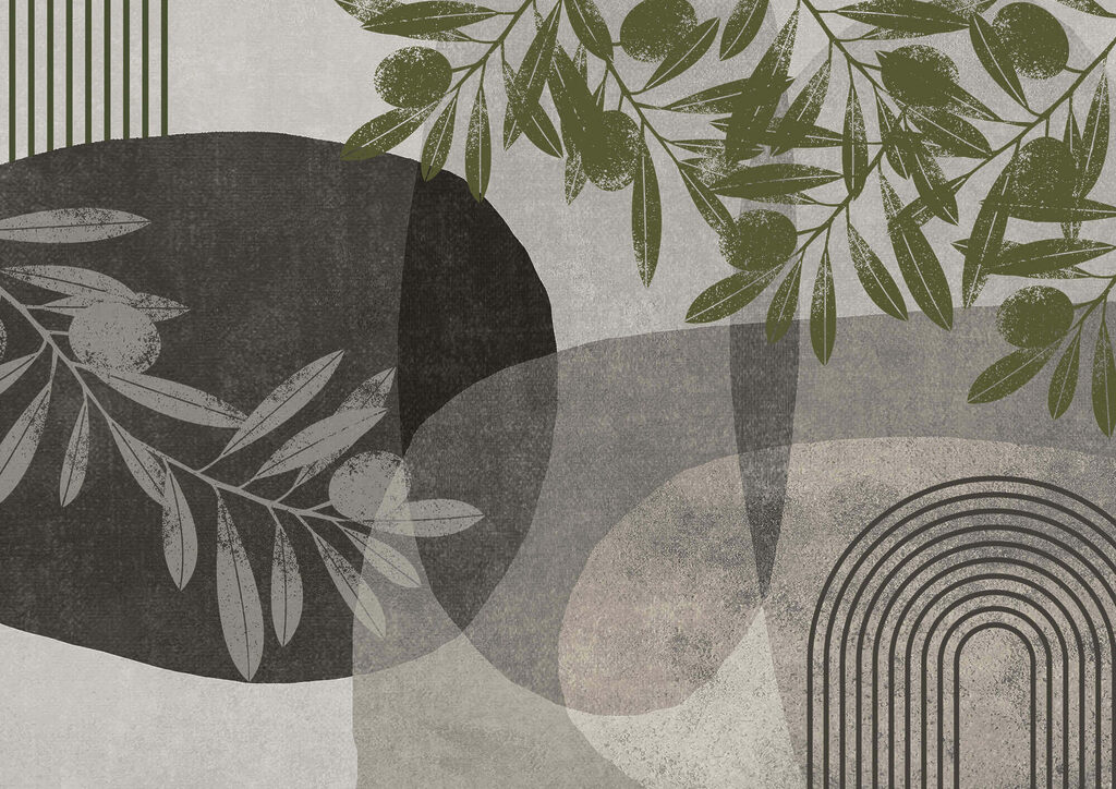 Naturalne elementy w abstrakcyjnym designie. Naturalne elementy w abstrakcyjnym designie.
