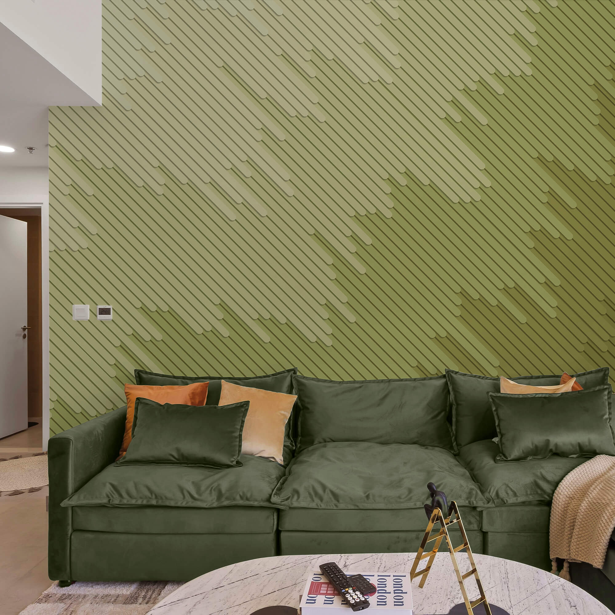 Miękkie odcienie i delikatne linie przeplatają się ze sobą Miękkie odcienie i delikatne linie przeplatają się ze sobą