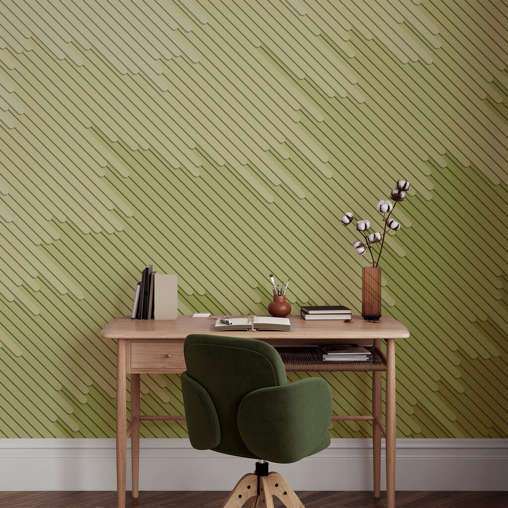 Miękkie odcienie i delikatne linie przeplatają się ze sobą Miękkie odcienie i delikatne linie przeplatają się ze sobą