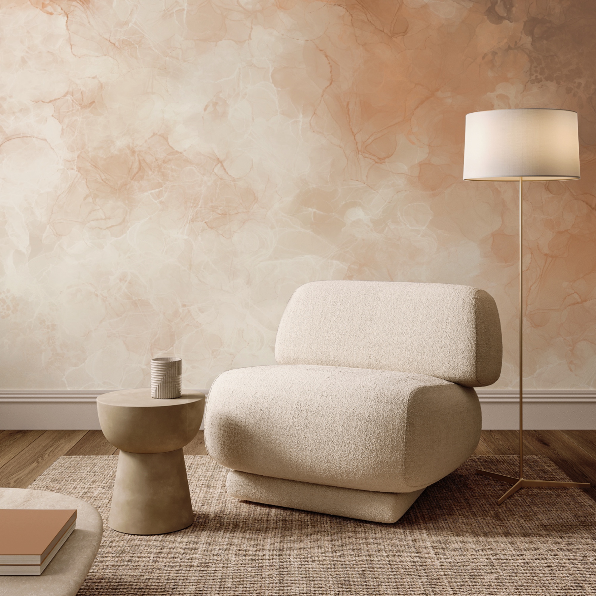 Subtelne odcienie delikatnie łączące się ze sobą