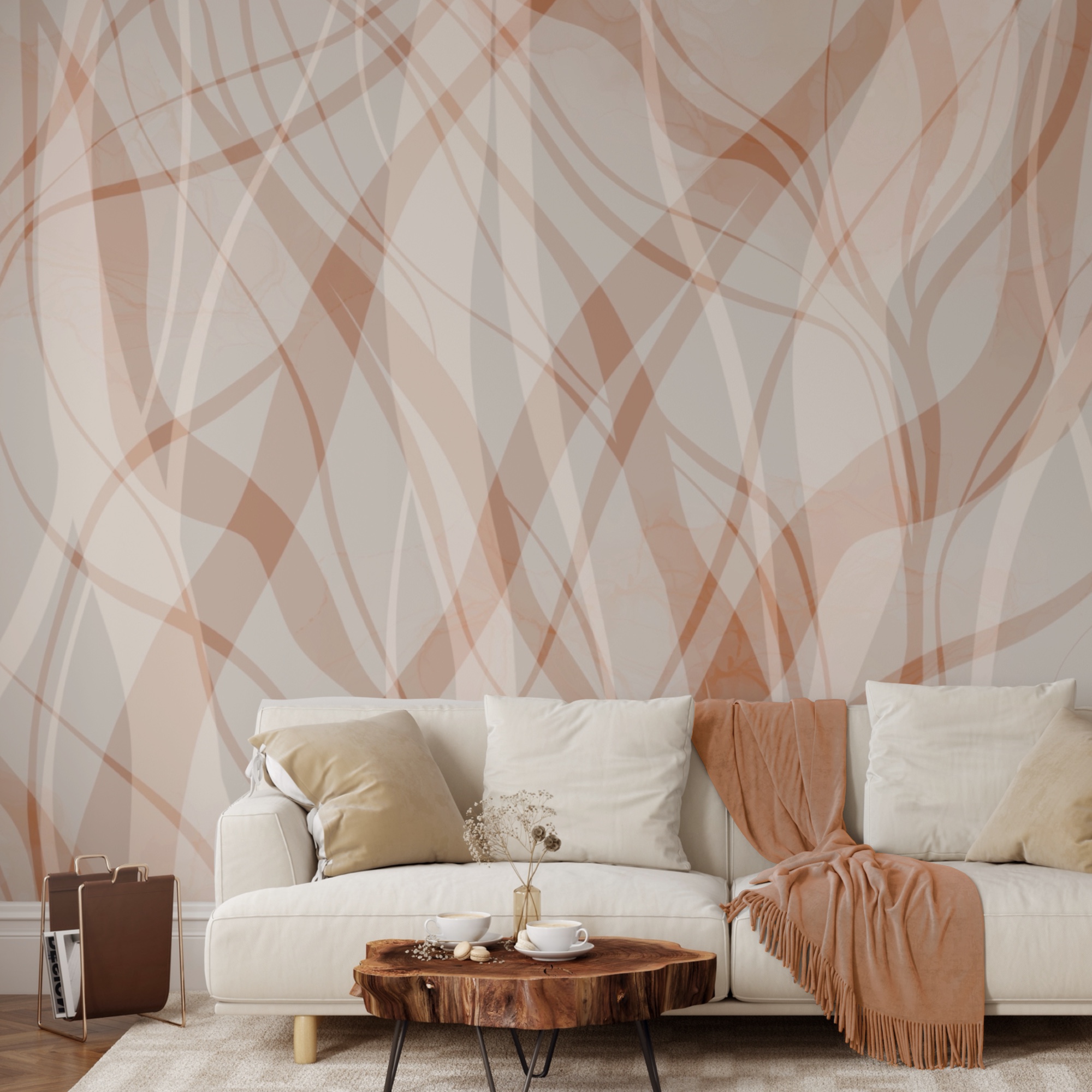 Płynne linie w delikatnych odcieniach Płynne linie w delikatnych odcieniach