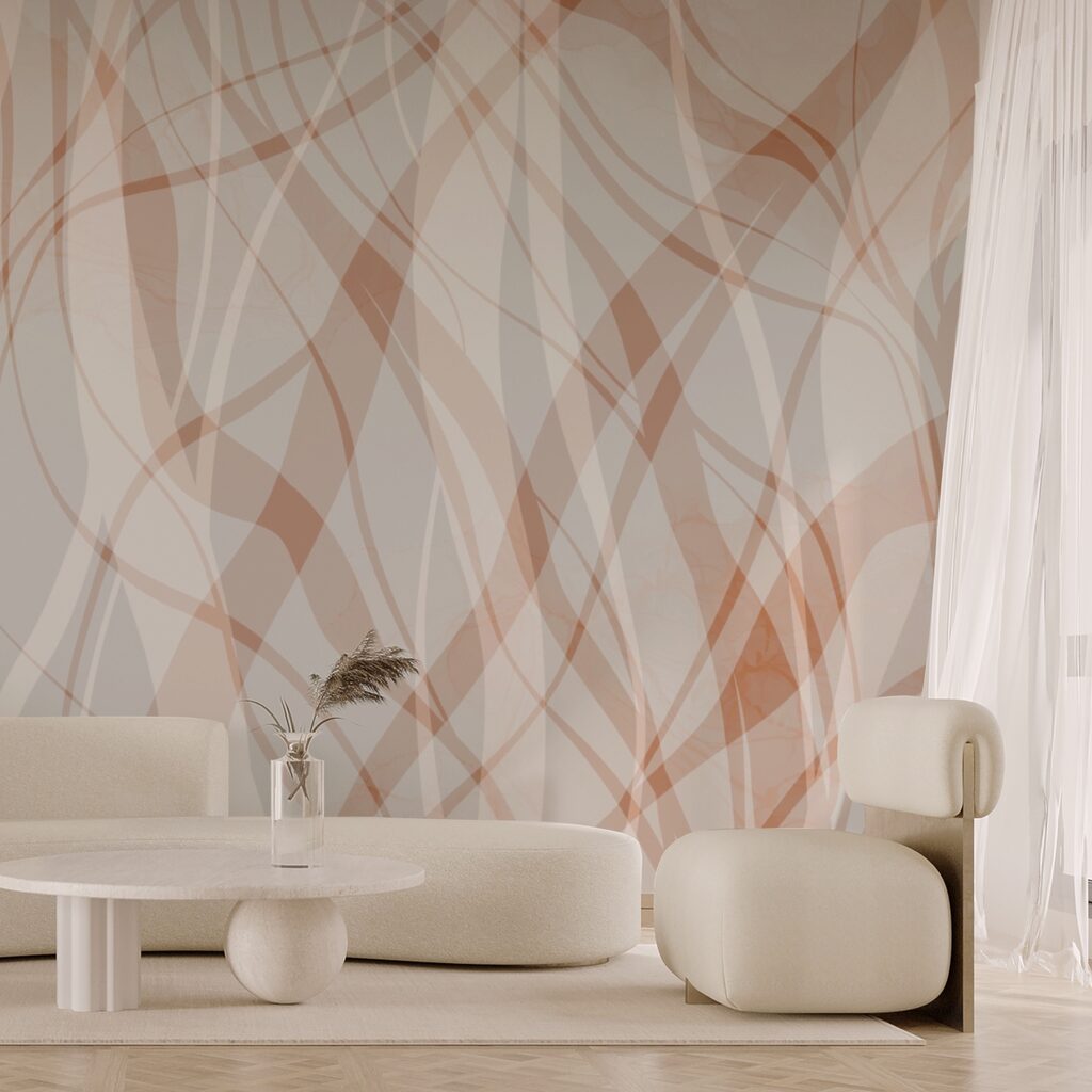 Płynne linie w delikatnych odcieniach Płynne linie w delikatnych odcieniach