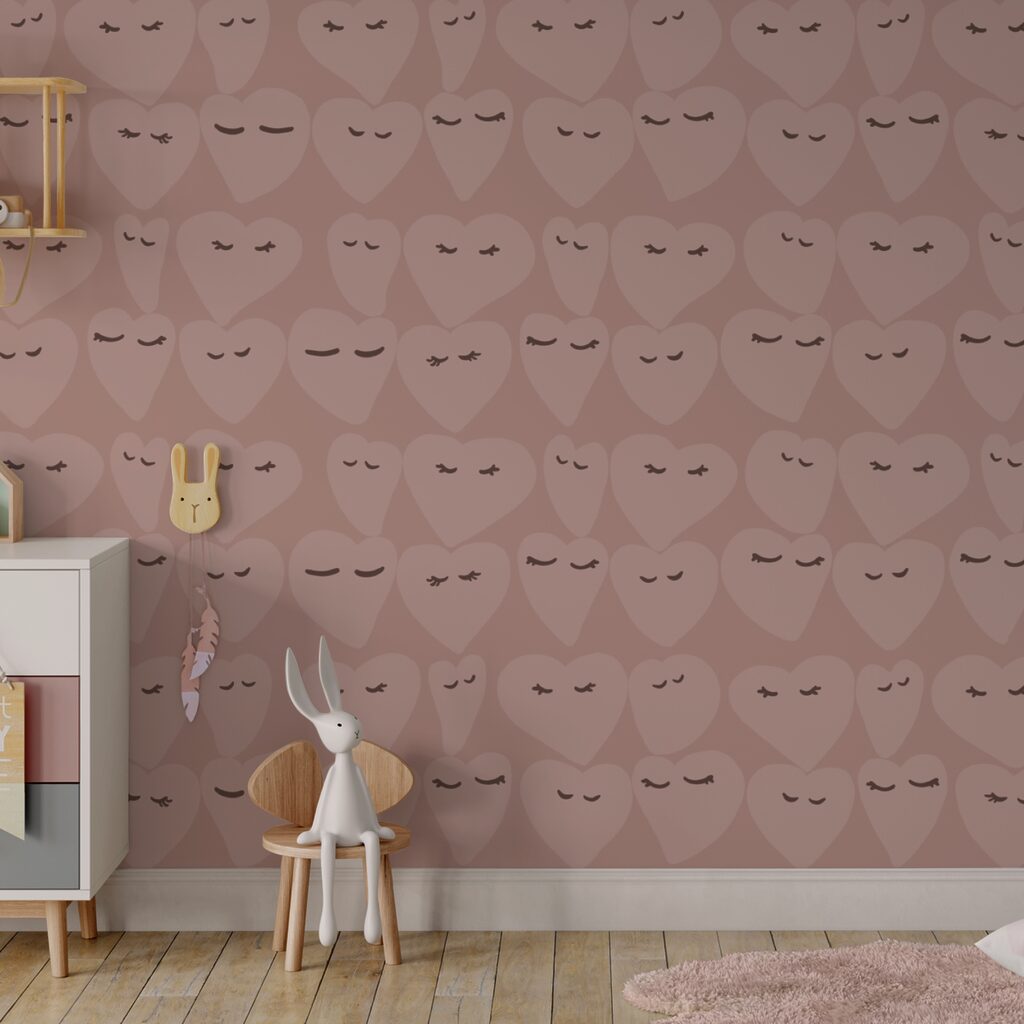 Wzory serca z zabawnymi wyrazami