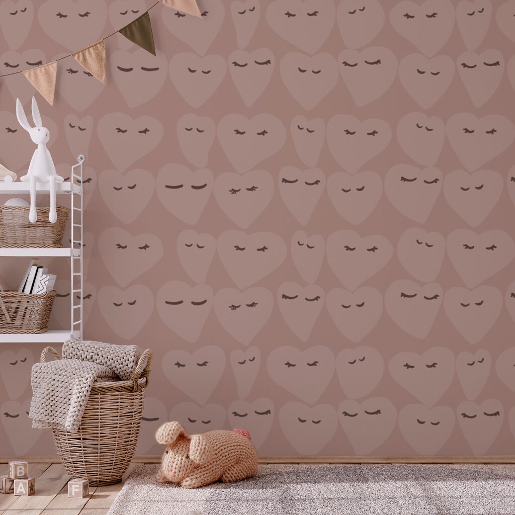 Wzory serca z zabawnymi wyrazami