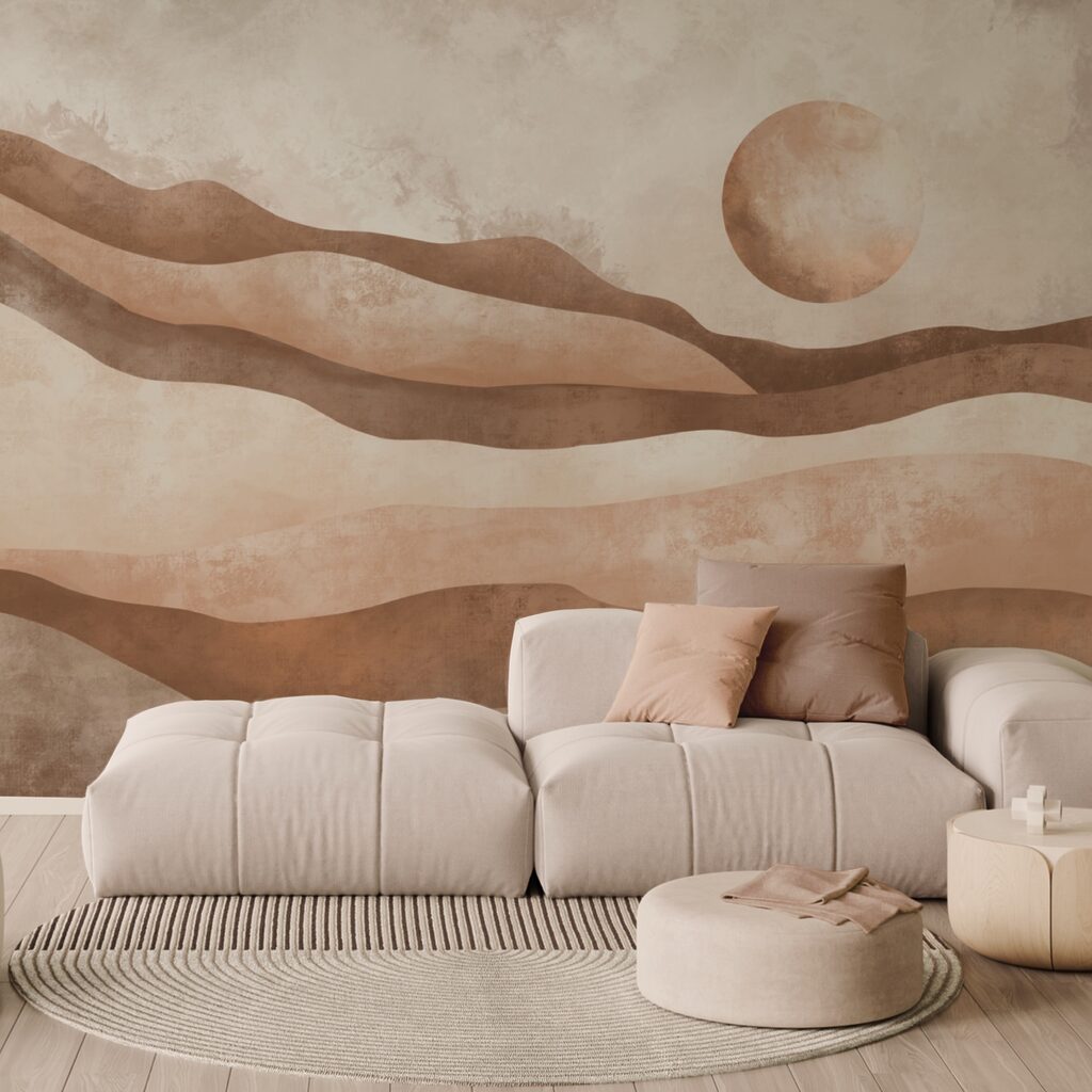 Obraz pustynnego krajobrazu