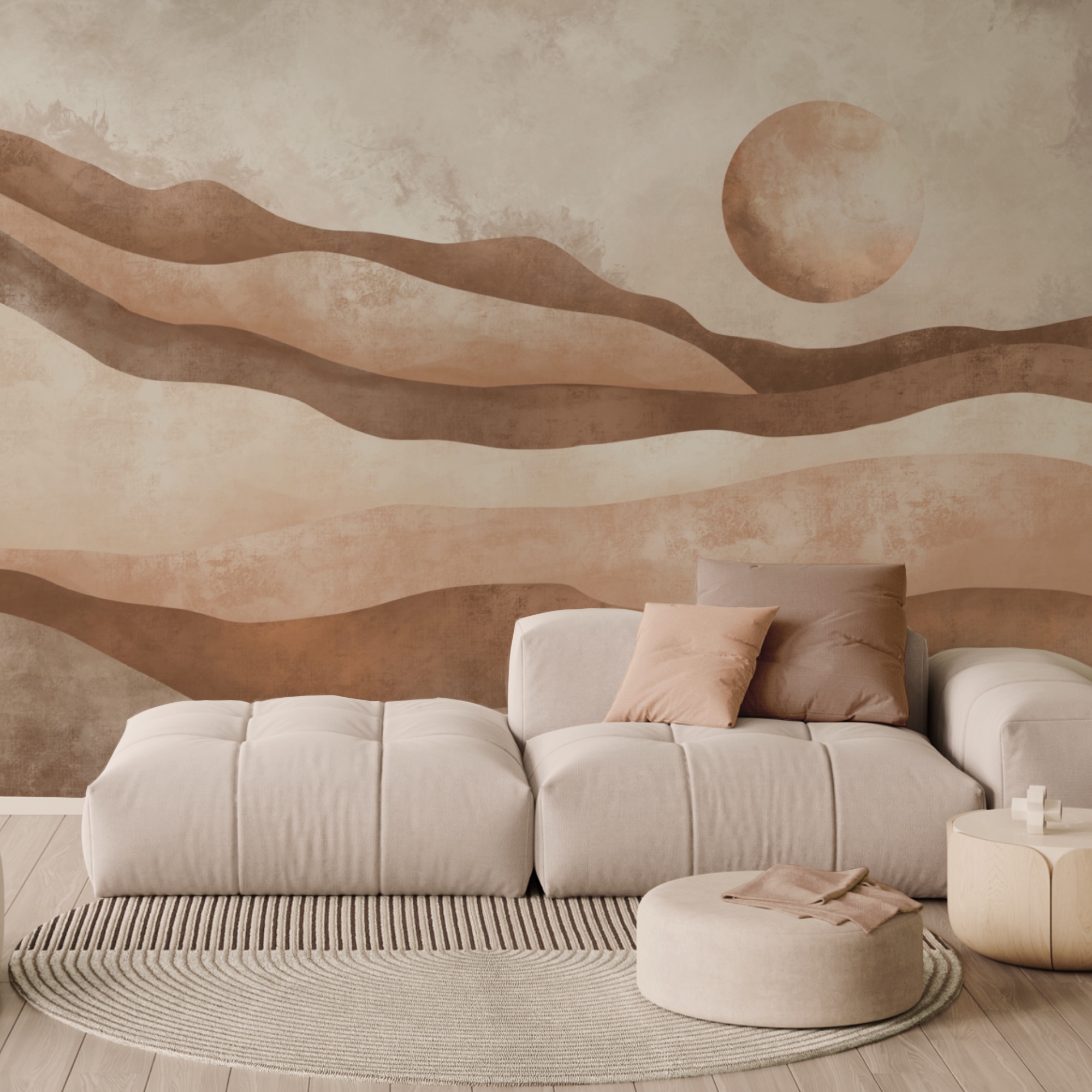 Obraz pustynnego krajobrazu