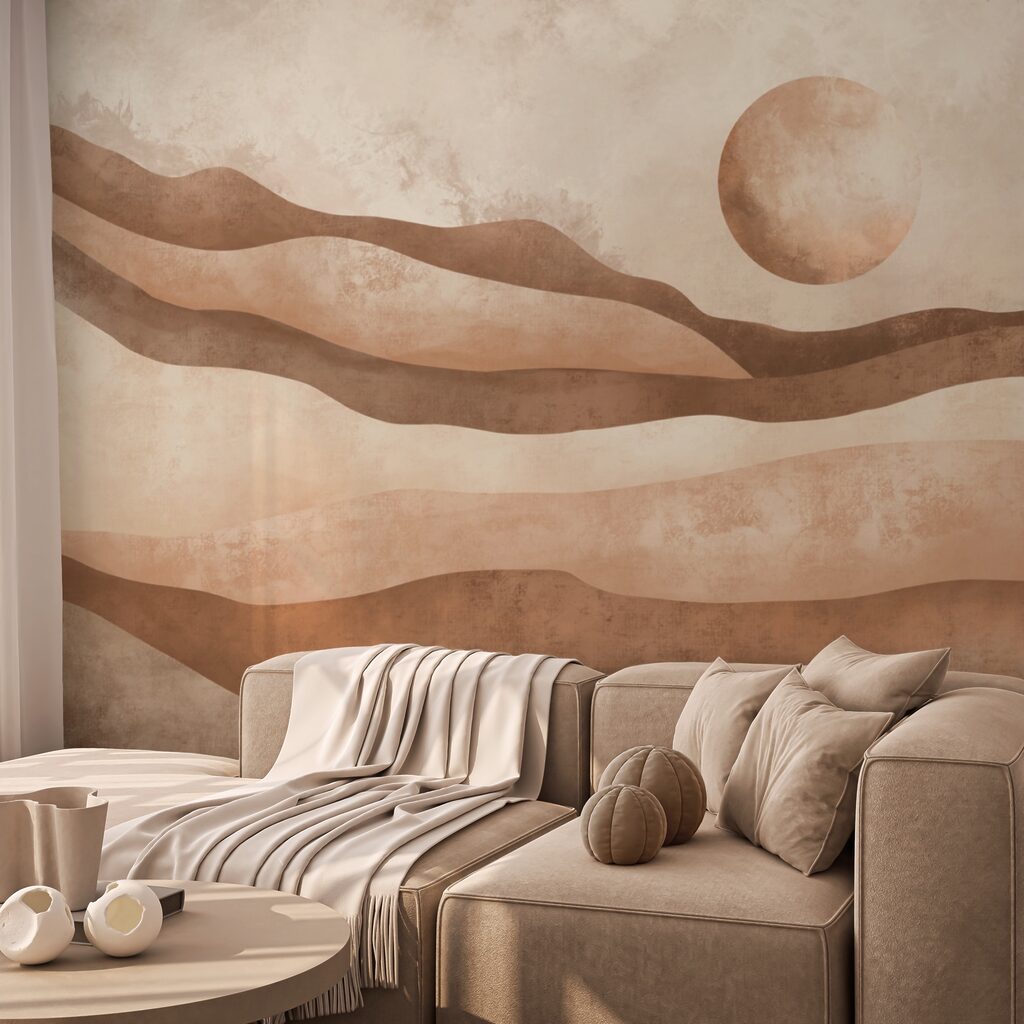 Obraz pustynnego krajobrazu