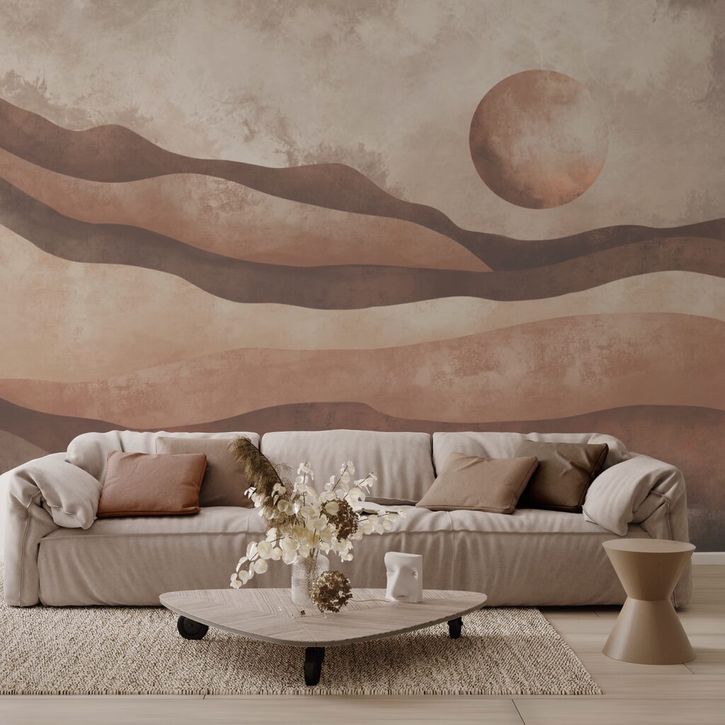 Obraz pustynnego krajobrazu