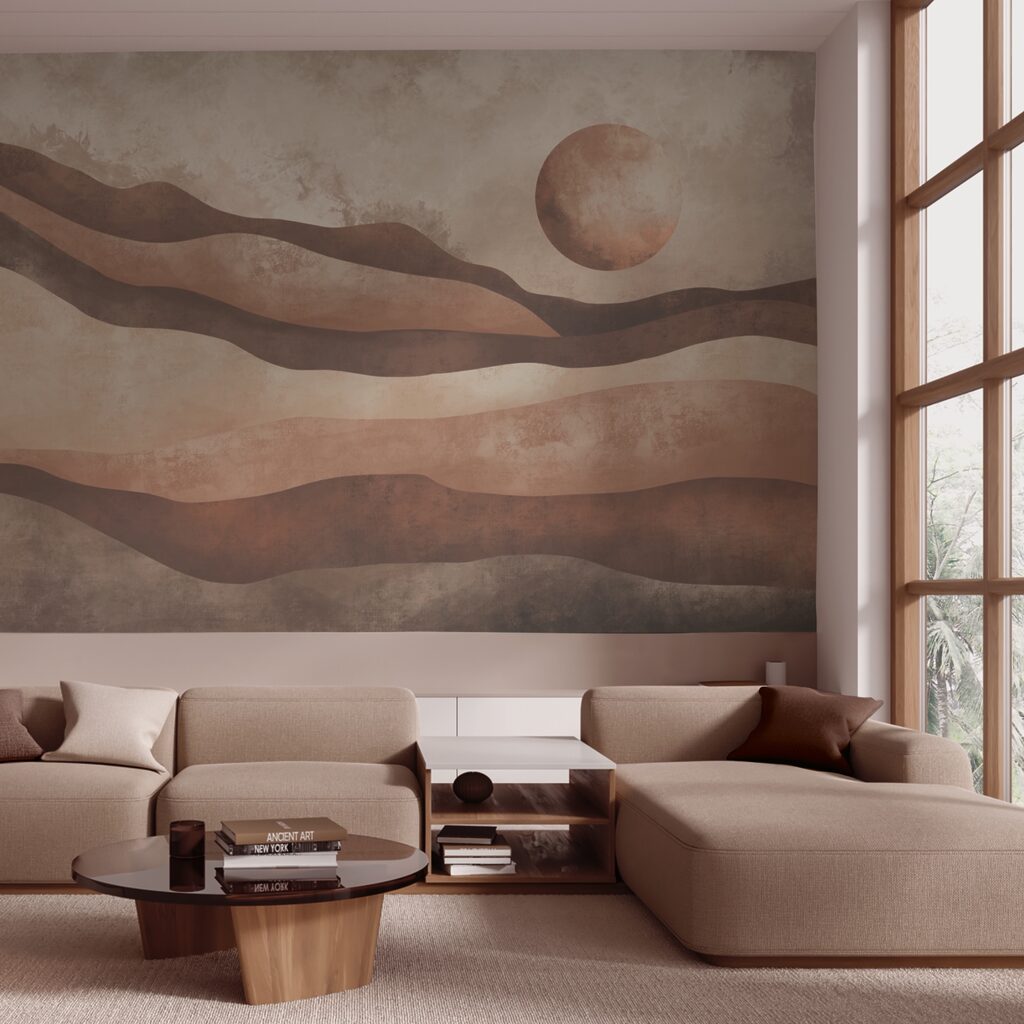 Obraz pustynnego krajobrazu