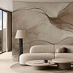 Fototapeta Eteryczne fale płynących kolorów