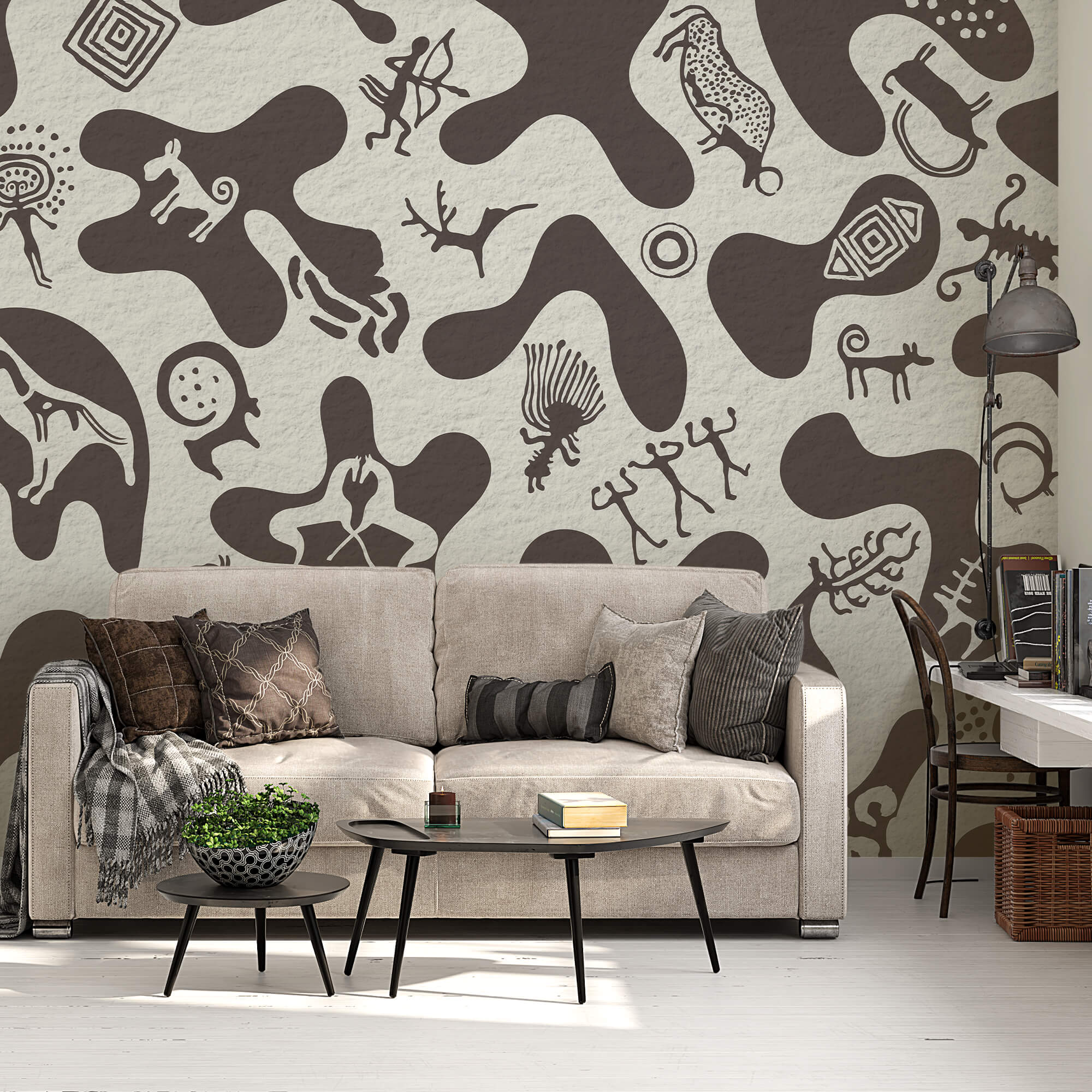 Wzór rysunków na powierzchni