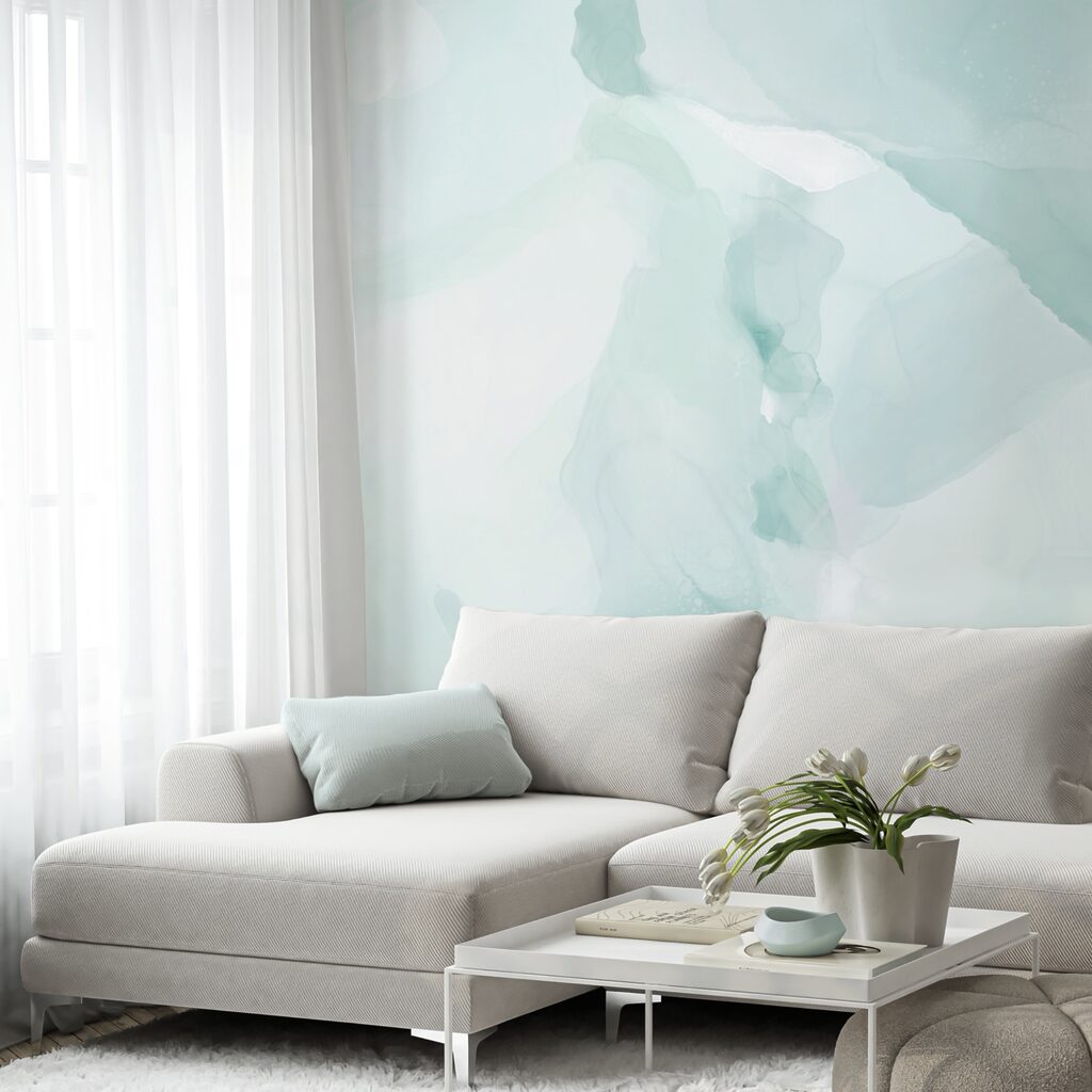 Delikatne odcienie łączące się w łagodne fale