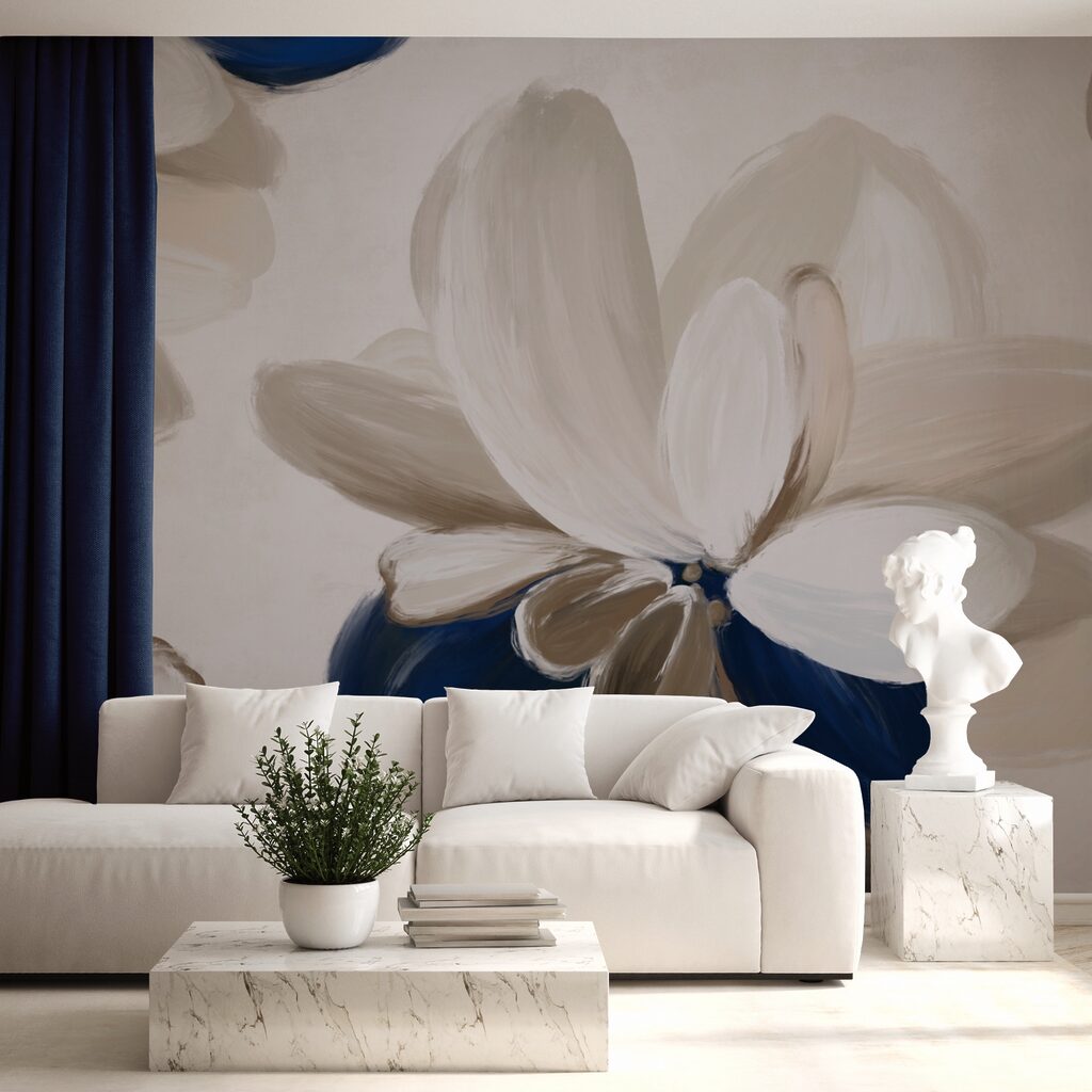 Delikatne płatki w odcieniach ziemi