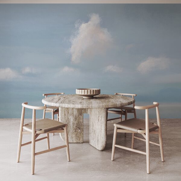 Żaglówka na środku akwenu wodnego Żaglówka na środku akwenu wodnego